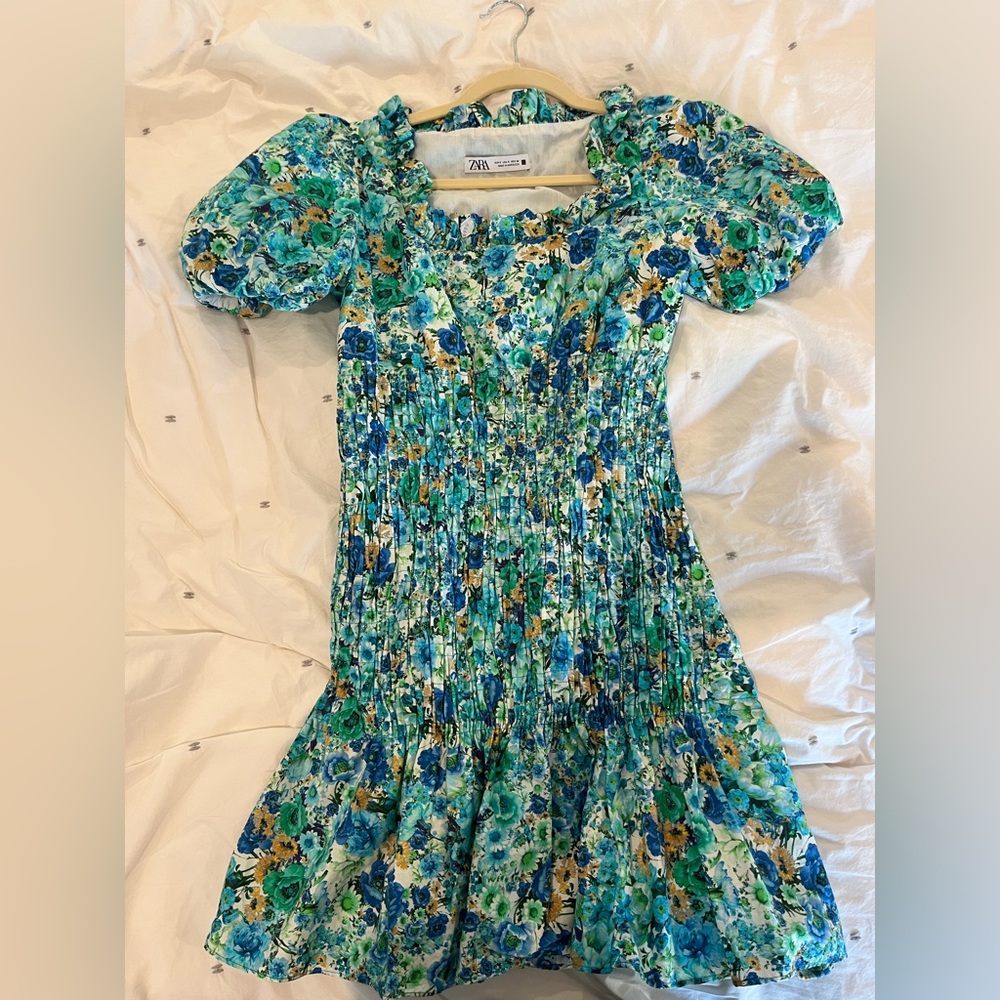Zara floral dress